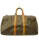 ルイヴィトン LOUIS VUITTON M41428 キーポル 45 モノグラム ボストンバッグ 茶