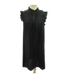 ジェイクルー J.CREW 22SS シャツ ブラウス M 黒 ブラック