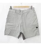 ダブルスティール DOUBLE STEAL DBSL パンツ ショートパンツ ハーフ ワッペン 綿 グレー M