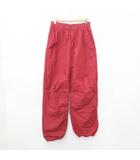 パンツ ロング丈 ワイド 綿 赤 レッド 1