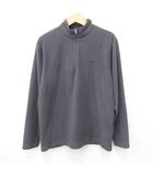 ナイキゴルフ NIKE GOLF スポーツウエア フリースジャケット シャツ ハーフジップ ハイネック グレー XL
