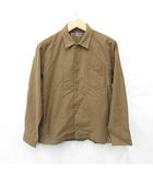 無印良品 良品計画 ジャケット シャツジャケット 綿 ブラウン 茶 M