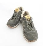 スニーカー ローカット ML574GCO グリーン 27