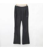 ニューバランス NEW BALANCE スポーツウエア テニス パンツ ソフトフレアー ロング メッシュ 切替 黒 ブラック M