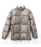 ナンガ NANGA ジャケット ダウンジャケット ジップアップ スタンドカラー リブ ナイロン モカ ブラウン M