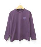 ザノースフェイス THE NORTH FACE NT62162 Tシャツ カットソー 長袖 丸首 ロゴ 紫 パープル M