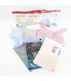 ユニクロ UNIQLO トップバリュ イトーヨーカ堂 タンクトップ キャミソール 8点セット エアリズム カップ付 ボーダー 無地 総柄 ピンク 青 黒 ブルー ブラック M