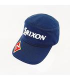 スリクソン SRIXON ゴルフ 帽子 キャップ ワークキャップ ロゴ 刺繍 ネイビー 紺 F