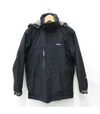 エレッセ ellesse 中綿ジャケット スキー スノーボード スポーツウェア ジップアップ フード ロゴ 黒 ブラック M