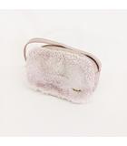 ジュンコシマダパート2 JUNKO SHIMADA part2 ショルダーバック ポシェット 斜め掛け フェイクファー ピンク