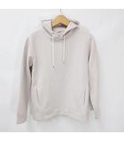 エディフィス EDIFICE パーカー 長袖 プルオーバー フード ベージュ L