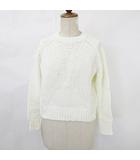 デプレ DES PRES トゥモローランド セーター ニット 長袖 丸首 白 ホワイト 1