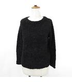 イエナ IENA セーター ニット 長袖 丸首 黒 ブラック