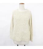 イエナ IENA セーター ニット 長袖 丸首 ベージュ