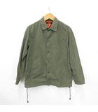 ジョンブル JOHNBULL ジャケット 長袖 ステンカラー 綿 カーキ オレンジ M