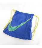 ナイキ NIKE バッグ リュックサック ナップサック プリント ナイロン ブルー イエロー 青 黄