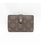 モノグラム ポルトモネビエ ヴィエノワ 財布 二つ折り財布 がま口 茶 ブラウン M61663 ☆AA★