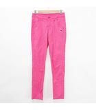 パーリーゲイツ PEARLY GATES パンツ ゴルフ スポーツウェア ロング ロゴ ストレッチ ピンク 0