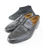 バーウィック Berwick ローファー シューズカバー ペニーロファー コインロファー レザー 革靴 5123 ブラック 黒 40