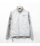 キャロウェイ CALLAWAY セットアップ ゴルフ スポーツウェア ジャケット シャツ ベスト 3WAY 長袖 ハーフジップ Vネック プルオーバー グレー L