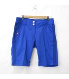 GOLF ゴルフ スポーツウエア パンツ ハーフパンツ ストレッチ 速乾 青 ブルー LL