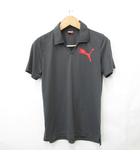プーマ PUMA ゴルフ スポーツウエア シャツ ポロシャツ 半袖 スキッパー グレー M