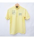 パーリーゲイツ PEARLY GATES ゴルフ スポーツウエア シャツ 半袖 ハーフジップ ハイネック メッシュ 黄 イエロー 4