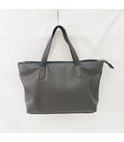 ユナイテッドアローズ UNITED ARROWS バッグ トートバッグ ハンドバッグ フェイクレザー ブラウン グレー 茶 S