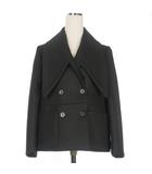 ステラマッカートニー STELLA McCARTNEY ビッグカラー Pコート ジャケット 長袖 36 ブラック 黒 299240SX804-1 国内正規