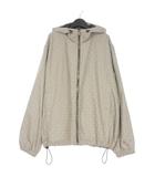 ジバンシィ GIVENCHY モノグラム 72 ジャカード ウィンドブレーカー フーデッドジャケット ブルゾン 長袖 50 グレー BM011315U8-004 国内正規