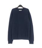 15AW エルボーパッチ スウェット トレーナー 長袖 46 ネイビー 紺 50GU003225279 国内正規