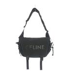 セリーヌ CELINE ミディアム トレッキング メッセンジャーバッグ ショルダーバッグ 鞄 ブラック 黒 198692EOW.38NN