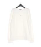 アーペーセー A.P.C. ロゴプリント クルーネックスウェット トレーナー 長袖 L ホワイト 白 24232-1-92851 国内正規