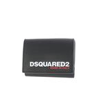 ディースクエアード DSQUARED2 23AW BOB TRI-FOLD WALLET コンパクトウォレット 財布 UNI ブラック 黒 S82WA0043 国内正規