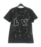 22AW LVスプレッドエンブロイダリー Tシャツ カットソー 半袖 XS ブラック 黒 RM222M NPL HNY14W 国内正規
