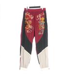 18SS BREAK UP EMBROIDERY TRACK PANT トラックパンツ M レッド 赤 18SS06PT64