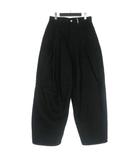 25AW ORDINARY CITY BAGGY バギーデニムパンツ ジーンズ S ブラック 黒 2502SK35