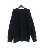 チノ CINOH 23AW WOOL CREW NECK KNIT ウール クルーネックニット セーター 長袖 46 ネイビー 紺 23WKN307