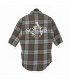 アンダーカバー UNDERCOVER scab スキャブ 復刻 チェックシャツ 5分袖 1 グレー系