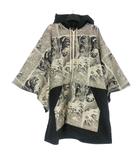 セリーヌ CELINE 23SS バハセーター ローウォッシュ ジャカードデニム プルオーバー パーカー M ブラック/ホワイト 黒/白 2Q629229U 国内正規