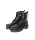 ディースクエアード DSQUARED2 23AW Icon Everning コンバットブーツ レザー ショートブーツ 靴 37 ブラック 黒 S83AB0181 国内正規