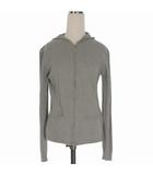 ベアフットドリームス BAREFOOT DREAMS ジップアップフーディー パーカー 長袖 S グレー 941040008-1001 国内正規