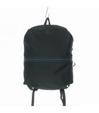 ランバンオンブルー LANVIN en Bleu ロゴプリント バックパック ディパック リュック 鞄 ブラック 黒