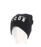 ディースクエアード DSQUARED2 23AW ICON ニットキャップ ビーニー 帽子UNI ブラック 黒 S82KN0124 国内正規