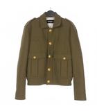 ディースクエアード DSQUARED2 23AW Insulated Jacket ウール ジャケット ブルゾン 42 カーキグリーン S71AN0467 国内正規