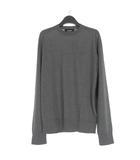 ディースクエアード DSQUARED2 23AW Dc Crewneck DC刺繍 クルーネックニット セーター 長袖 XL チャコールグレー S74HA1368 国内正規