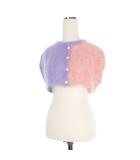 ディースクエアード DSQUARED2 23AW Mohair Mini Cape 配色 モヘヤ ミニケープ ニット セーター XXS マルチカラー S72HA1158 国内正規