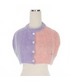 ディースクエアード DSQUARED2 23AW Mohair Mini Cape ミニケープ 配色 モヘヤ ニット セーター XXS マルチカラー S72HA1158 国内正規