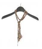 ディースクエアード DSQUARED2 23AW ナローストール スカーフ シルク UNI レオパード S82ST0016 国内正規