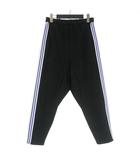 ロクマルサン 603 MIDWEST サイドライン サルエルトラックパンツ ジャージ M ブラック/ブルー 黒/青 2261-602